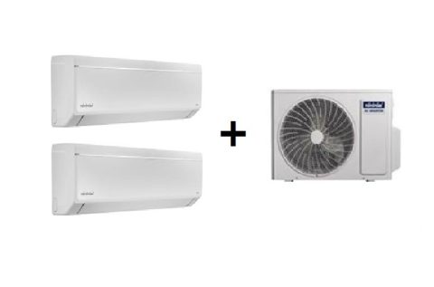 TOYOTOMI MULTI-SPLIT 2X1 GAMA UMI eco GÁS R32 C/ WIFI e IONIZADOR, FILTRO HEPA, CARVÃO ATIVO (9000+9000 BTUS)